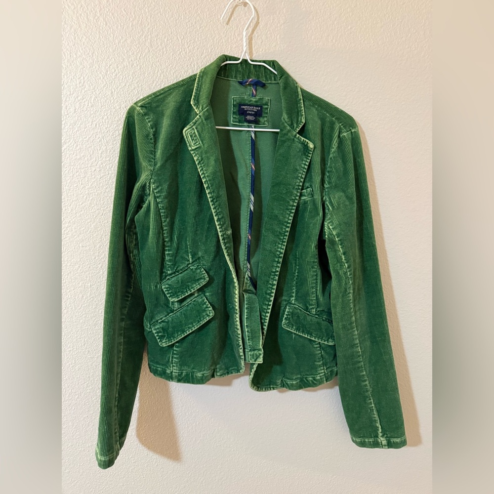American eagle corduroy blazer